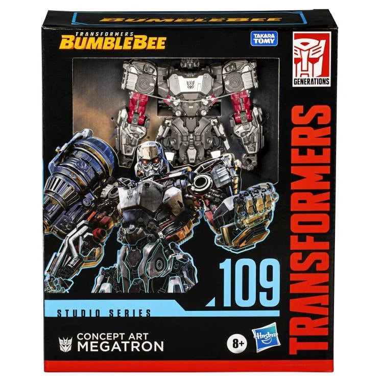 Transformers Generations Studio Series Bumblebee #109 Leader Concept Art Megatron Action Figure