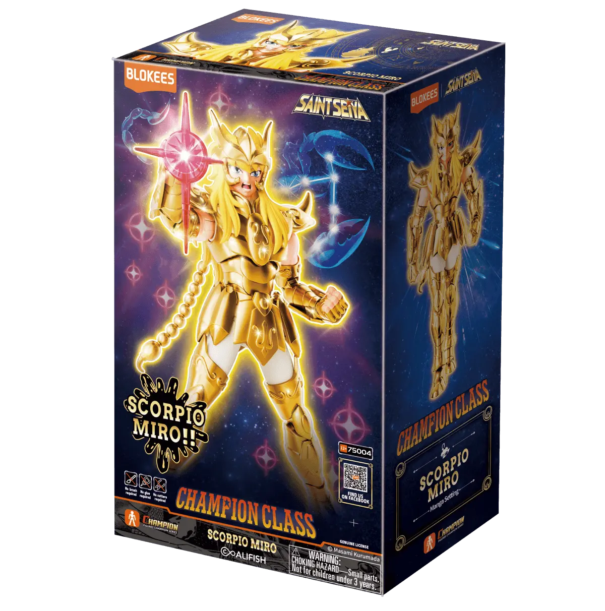 Saint Seiya Champion Class Scorpio Miro | Blokees