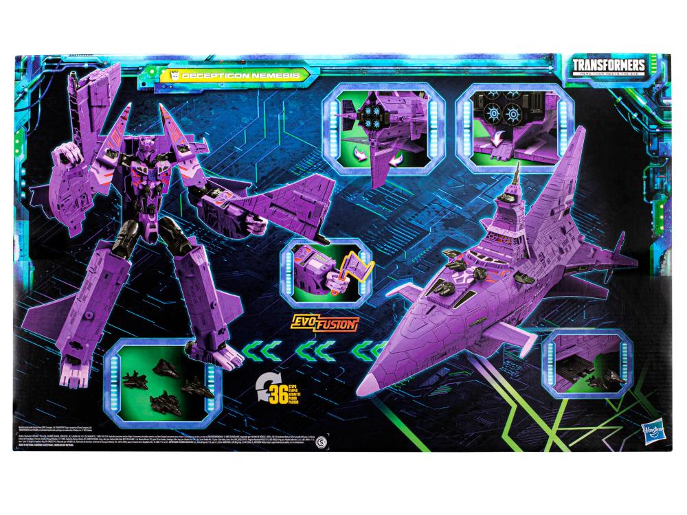 Transformers Generations Legacy Evolution Titan Class Decepticon Nemesis Action Figure