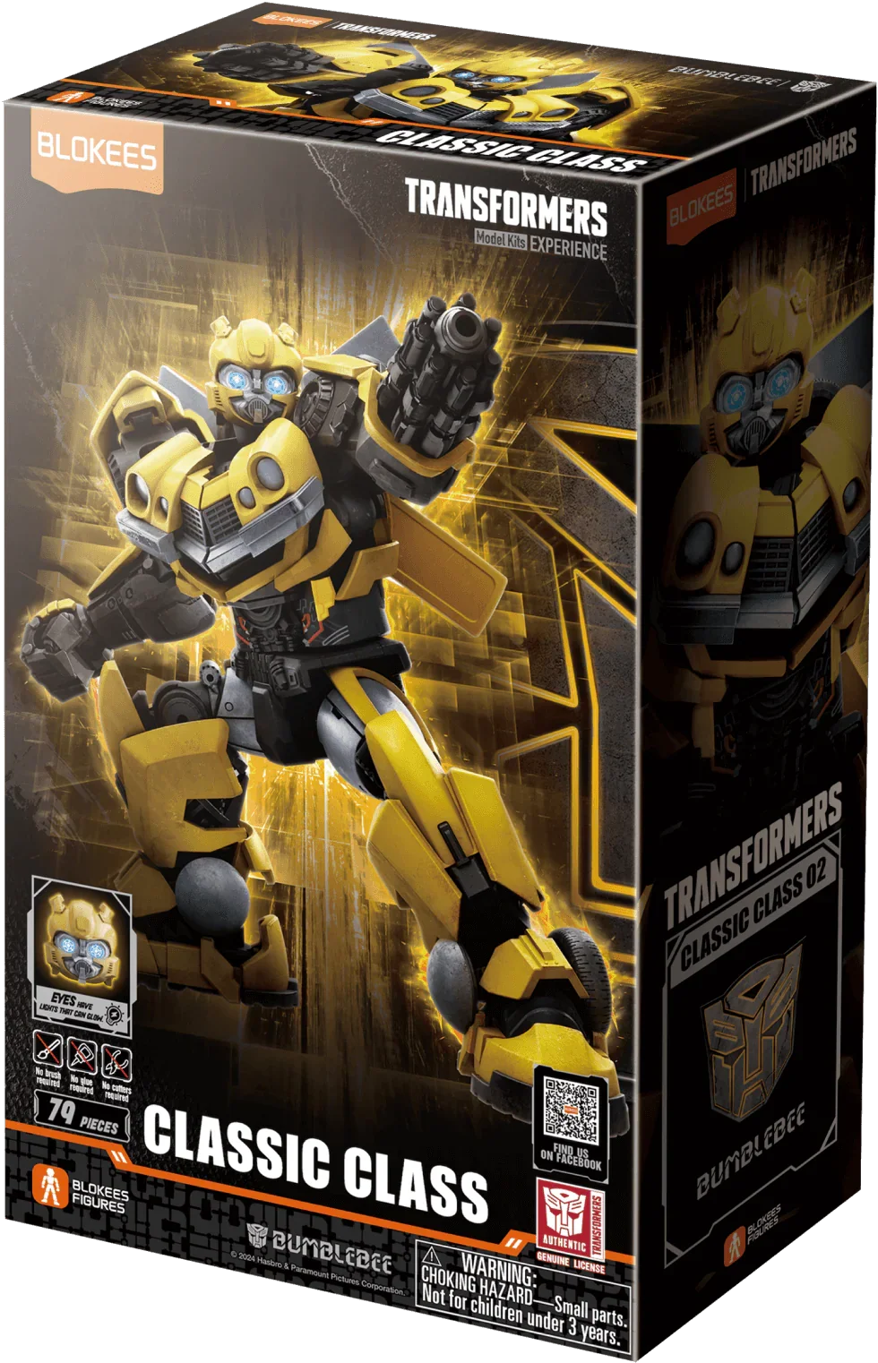 Blokees Transformers Classic Class #02 Bumblebee (Rise of the Beast) Model Kit