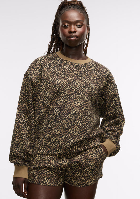 Oversized Crewneck Sweatshirt