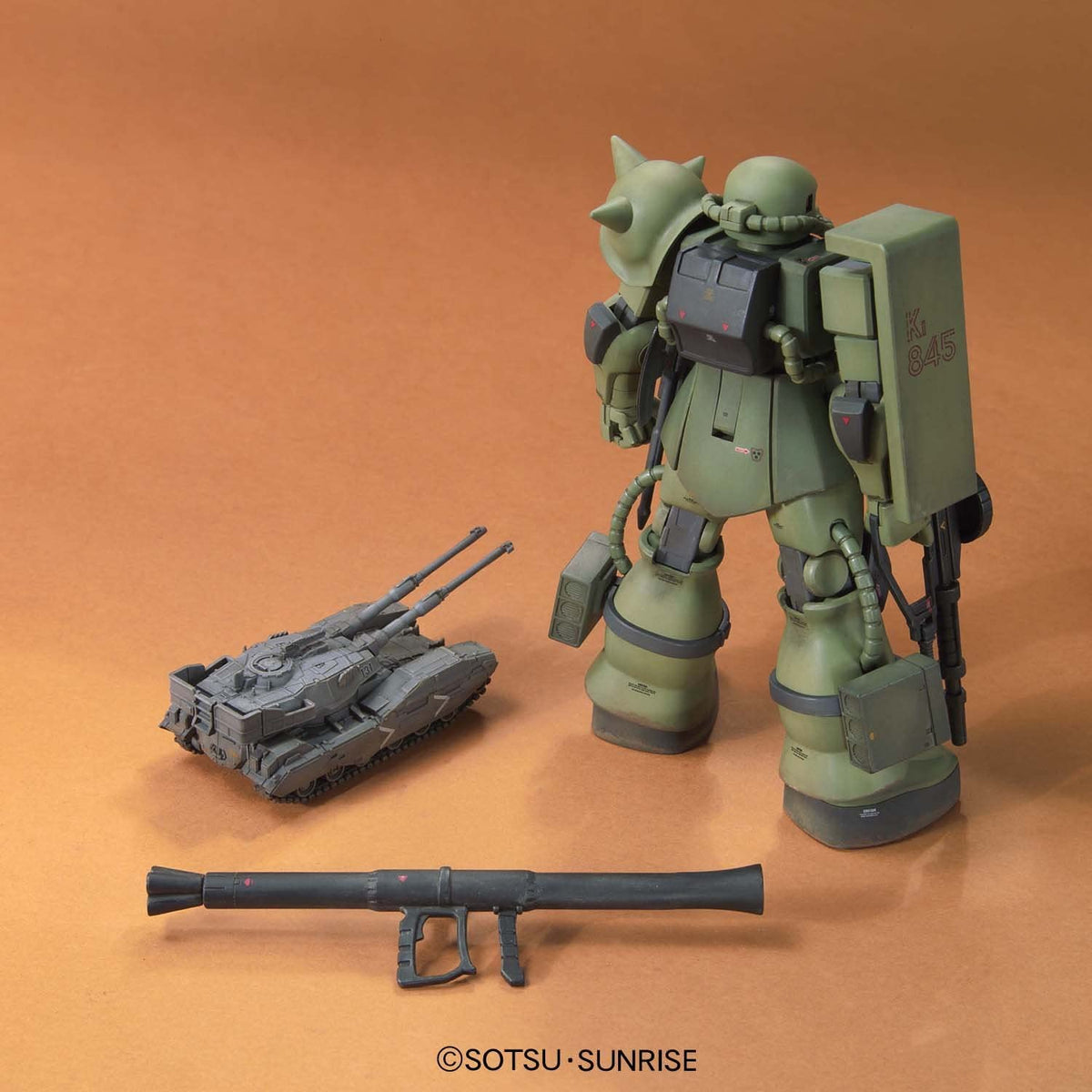 Gundam 1/144 HG UC Hard Graph MS-06 Zaku The Ground War Set Model Kit