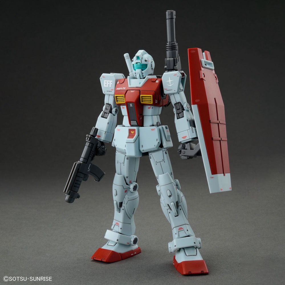 Gundam 1/144 HG The Origin RGM-79 GM (Shoulder Cannon / Missile Pod) Model Kit