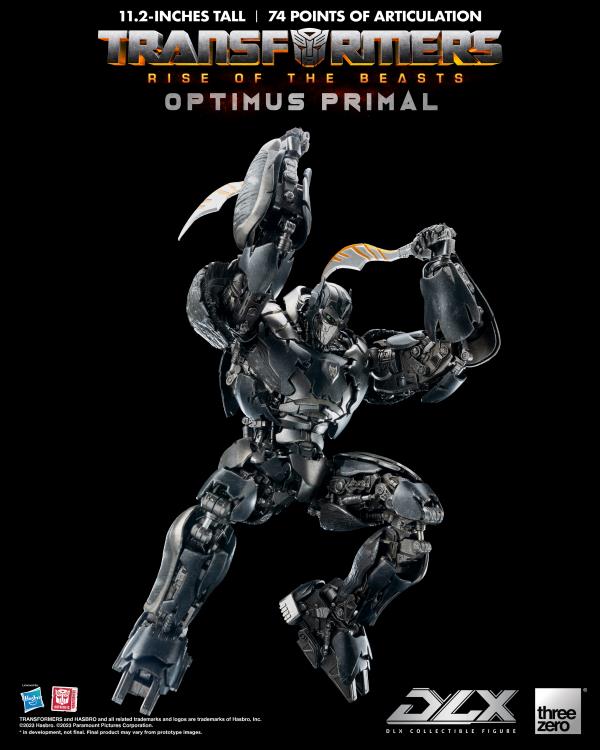ThreeZero Transformers: Rise of the Beasts Optimus Primal DLX Action Figure