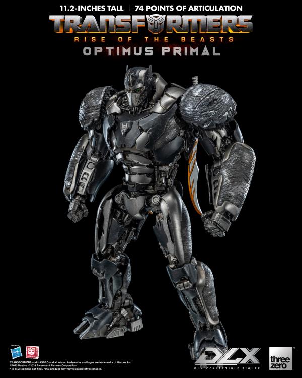 ThreeZero Transformers: Rise of the Beasts Optimus Primal DLX Action Figure