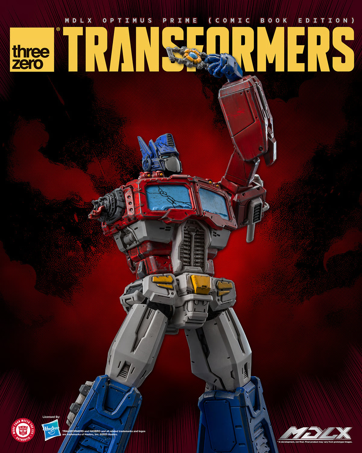 ThreeZero MDLX Transformers Optimus Prime (Comic Book Edition) Action Figure