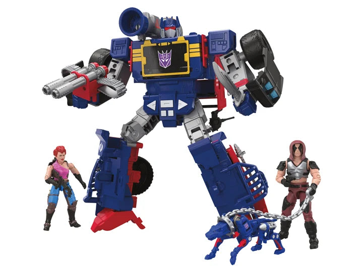 Hasbro Transformers x G.I. Joe Decepticon Soundwave Dreadnok Thunder Machine Action Figure