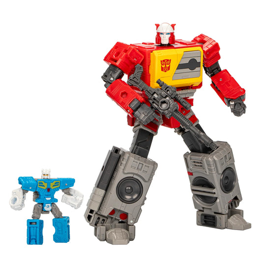 Transformers Generations Studio Series 86 #25 Voyager Autobot Blaster and Eject Action Figure