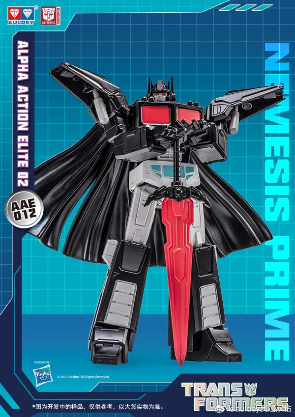 Auldey Transformers Alpha Action Elite Wave 2 Attack on Earth Trading Action Figure Set of 6