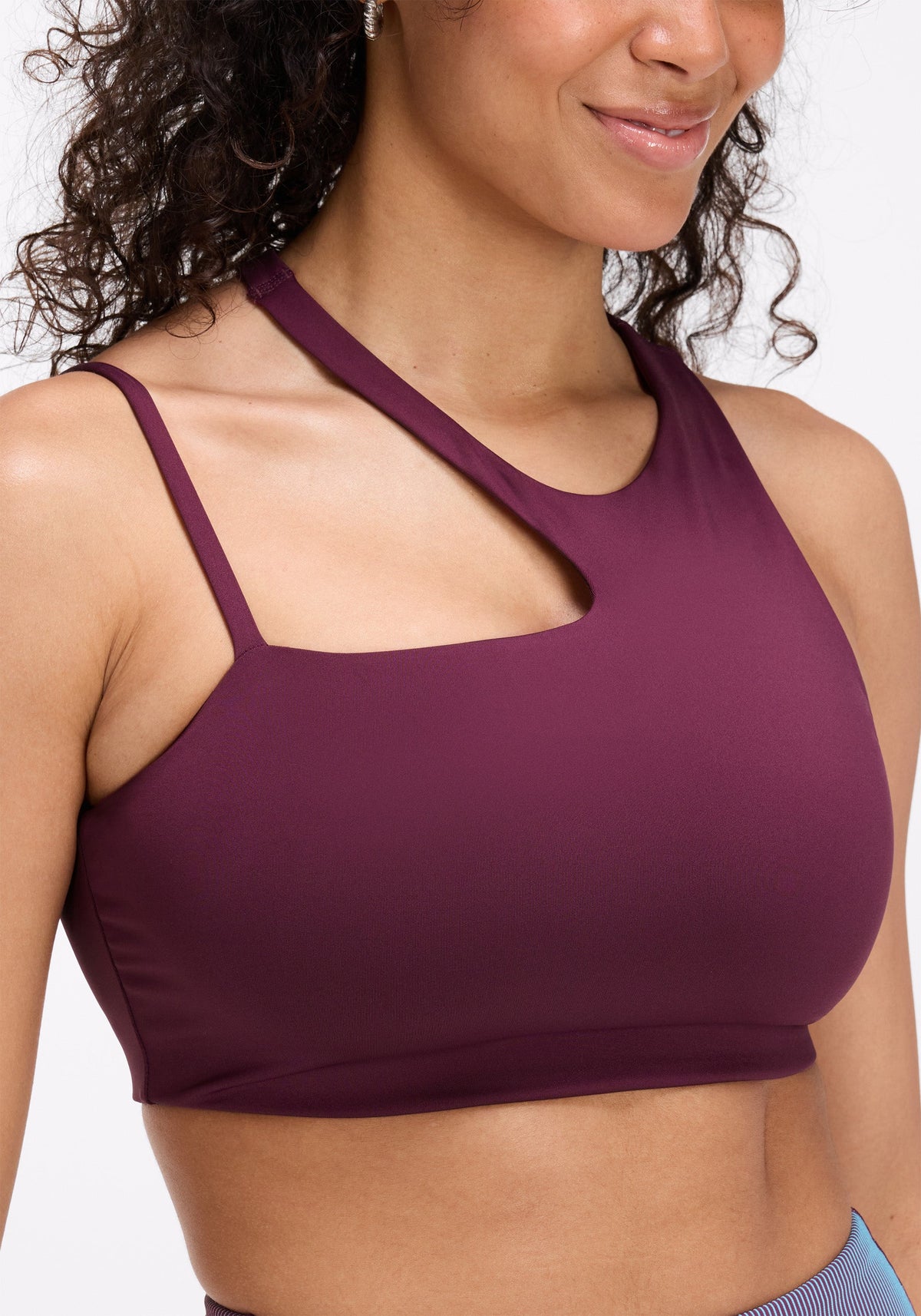 Endurance Light High Neck Cut Away Bra
