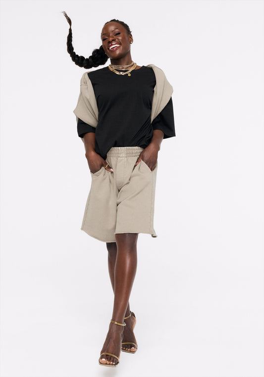 Oversized Mockneck Sweatshirt