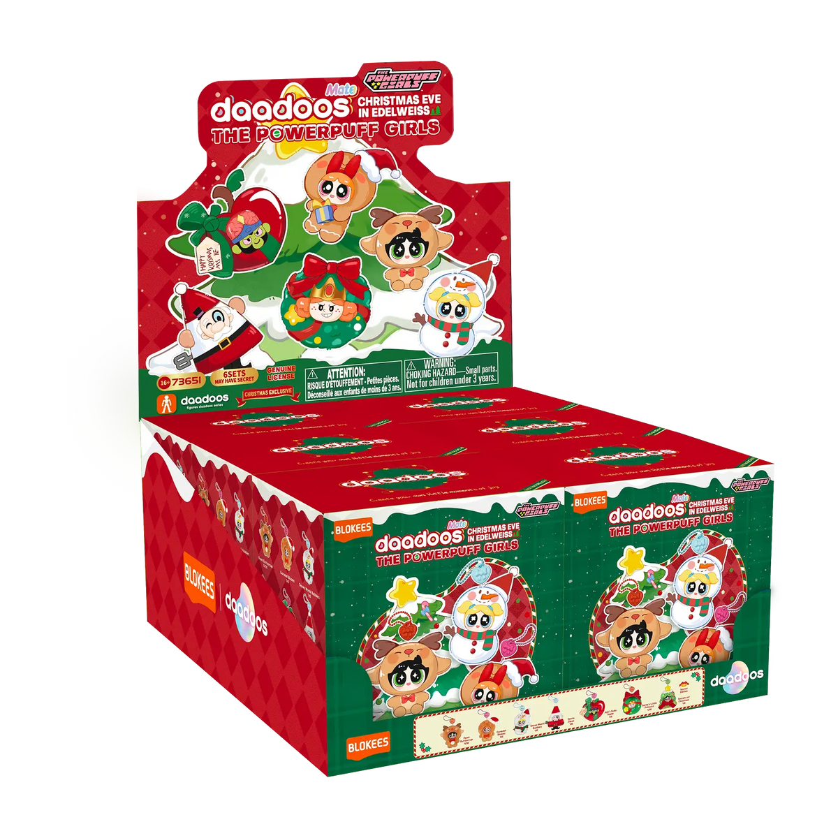 Blokees The Powerpuff Girls daadoos Mate Series 01 Christmas Eve in Edelweiss