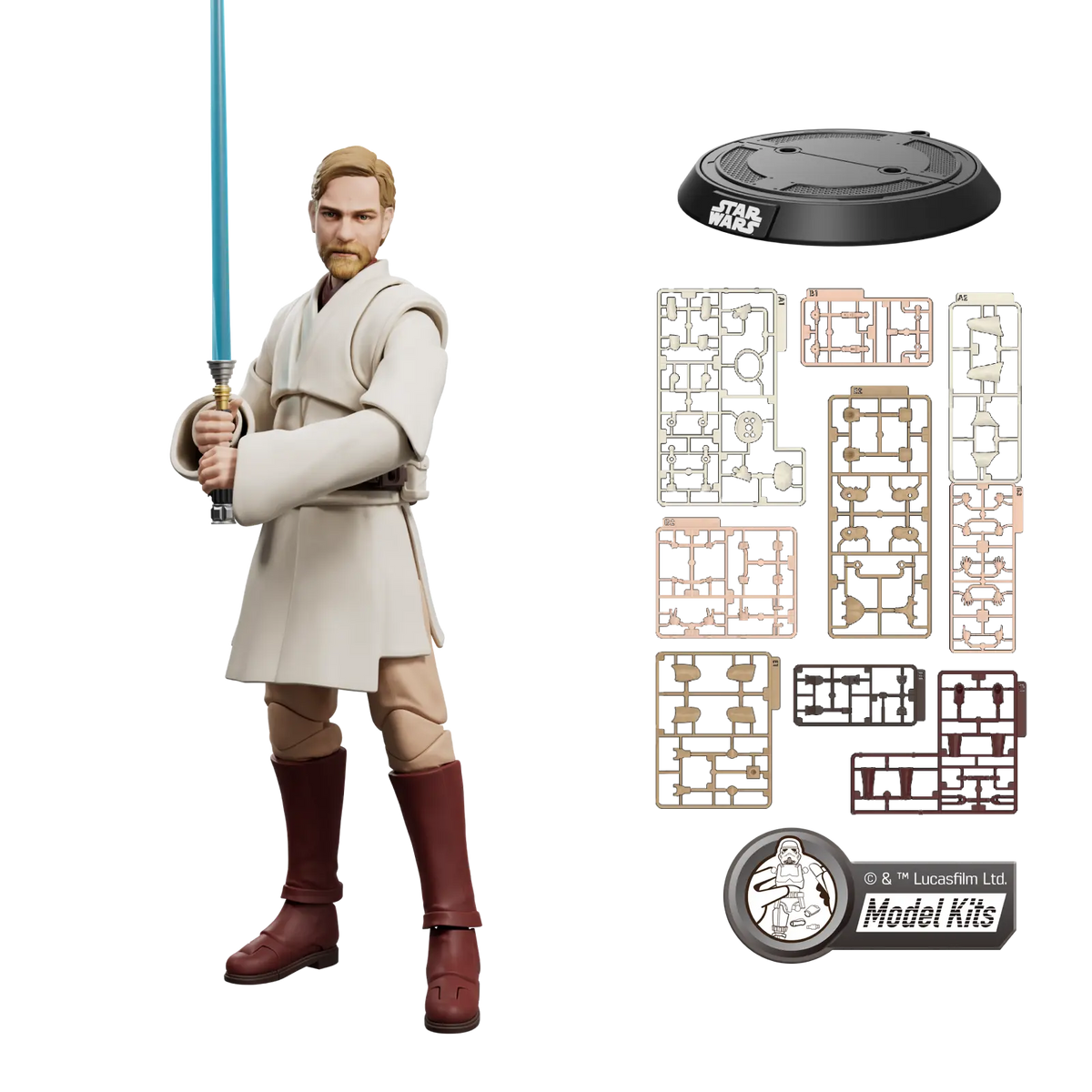 STAR WARS: REVENGE OF THE SITH™ CHAMPION CLASS 09 OBI-WAN KENOBI™ MODEL KITS | BLOKEES