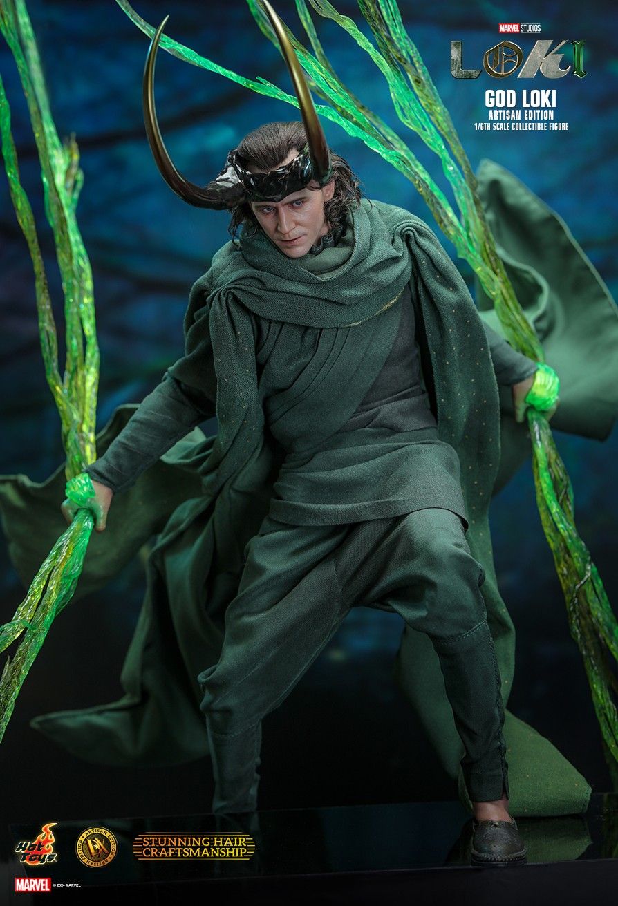 Hot Toys God Loki (Artisan Edition) 1/6 Scale Action Figure