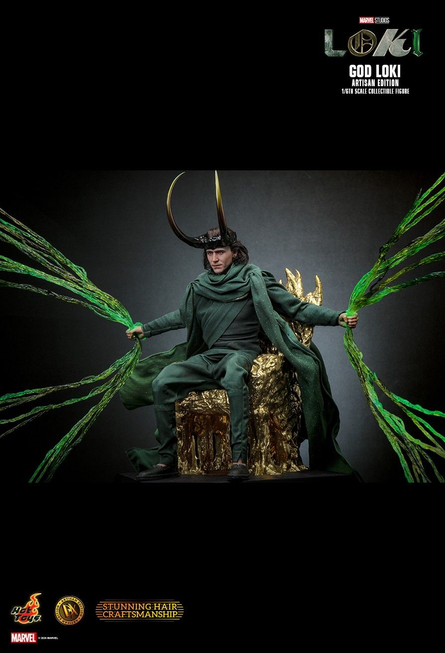 Hot Toys God Loki (Artisan Edition) 1/6 Scale Action Figure