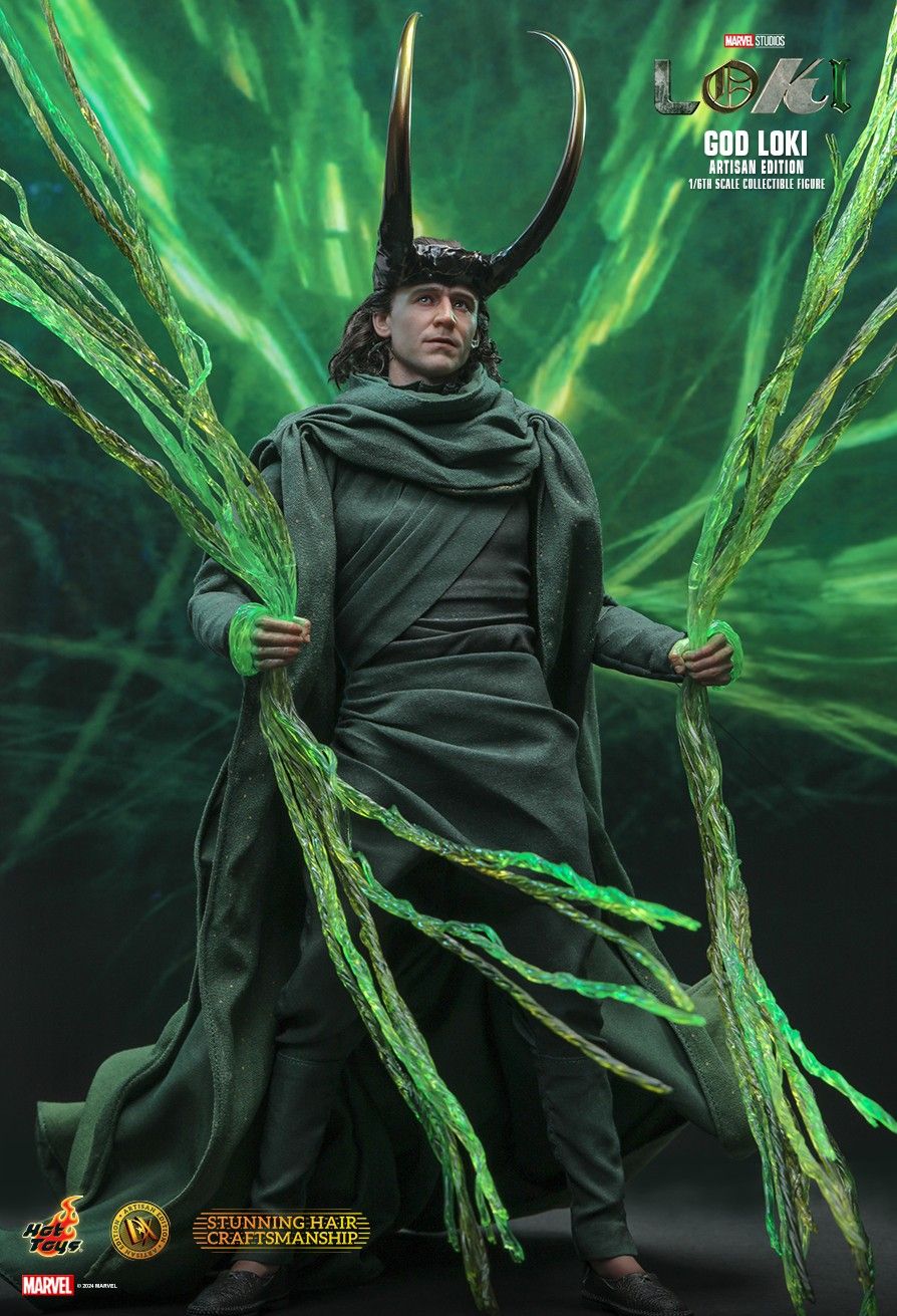 Hot Toys God Loki (Artisan Edition) 1/6 Scale Action Figure