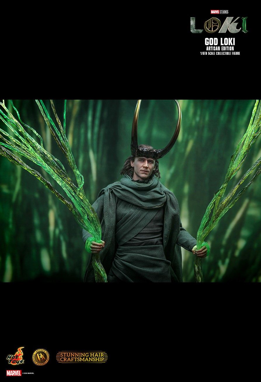 Hot Toys God Loki (Artisan Edition) 1/6 Scale Action Figure
