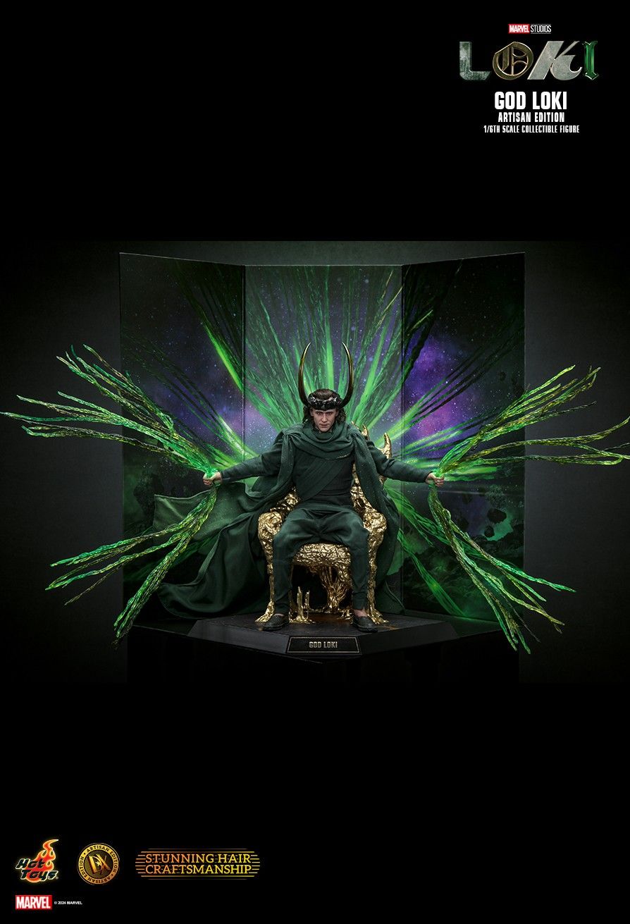 Hot Toys God Loki (Artisan Edition) 1/6 Scale Action Figure