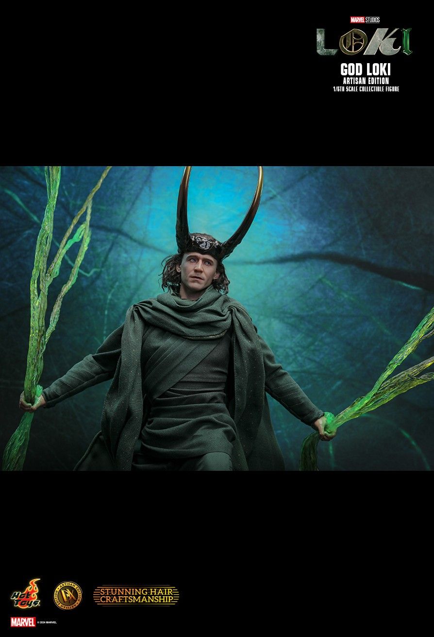 Hot Toys God Loki (Artisan Edition) 1/6 Scale Action Figure