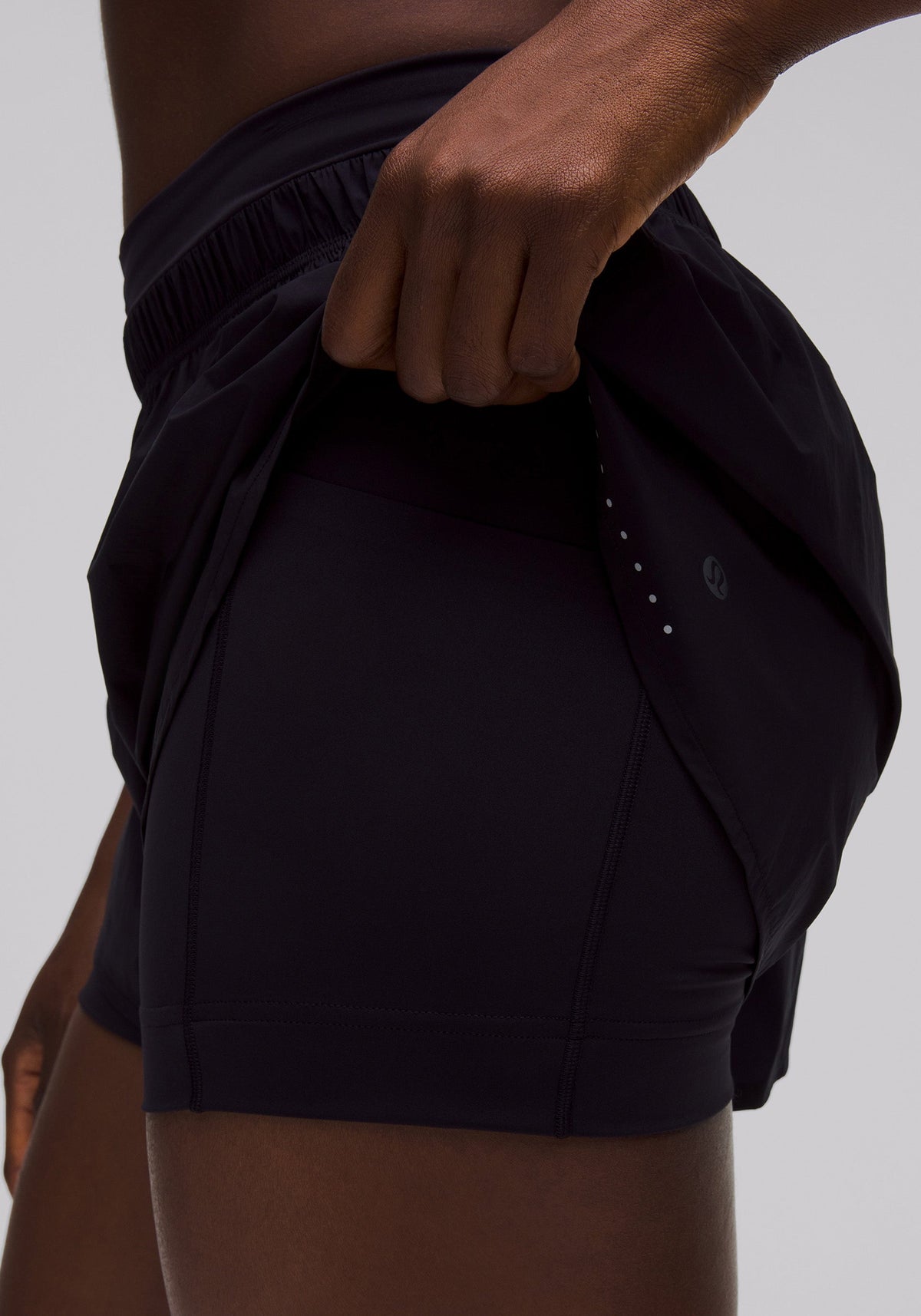 Translucent 2-in-1 High-Rise Short 3"