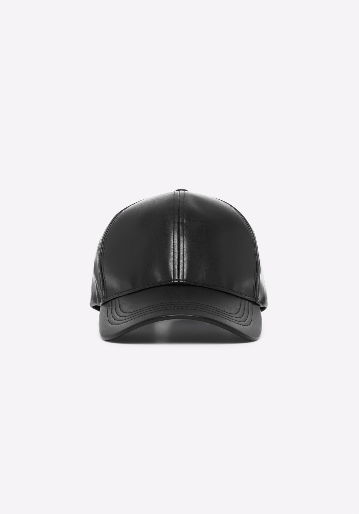 Vegan Leather Baseball Cap