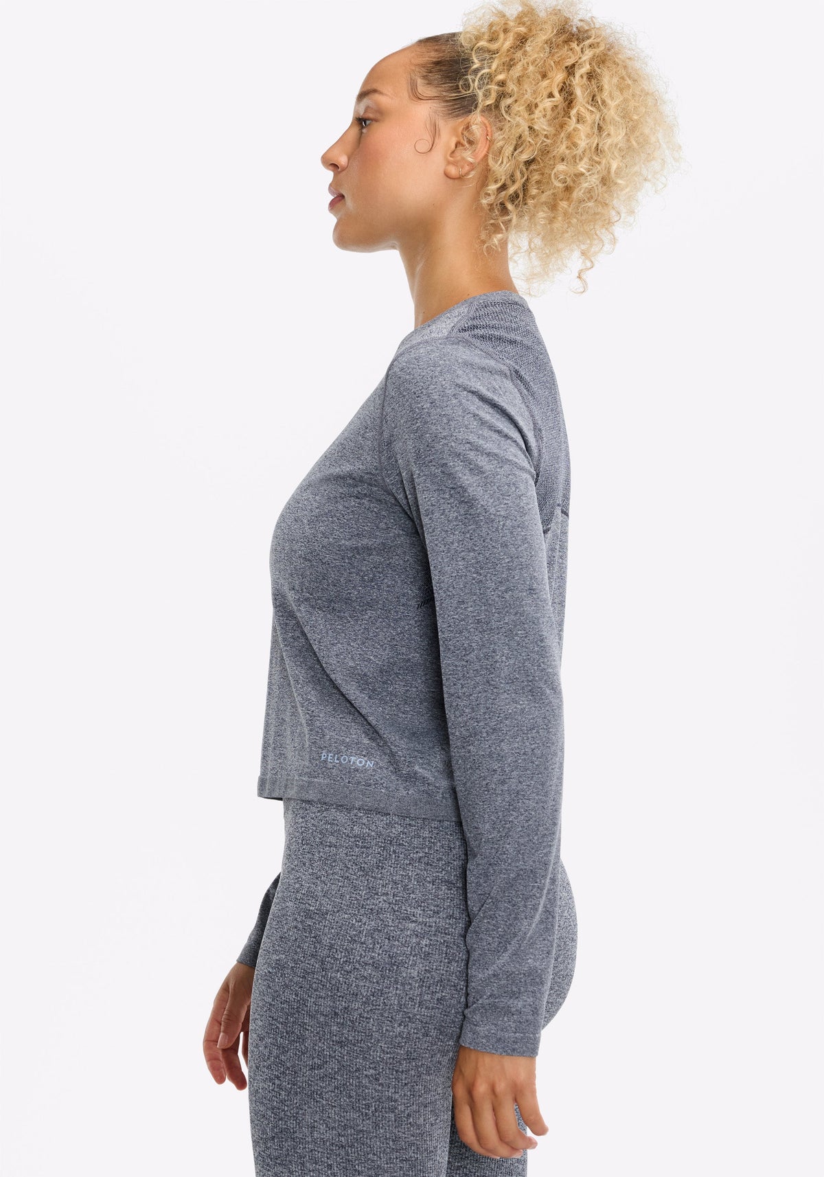 Seamless Melange Long Sleeve