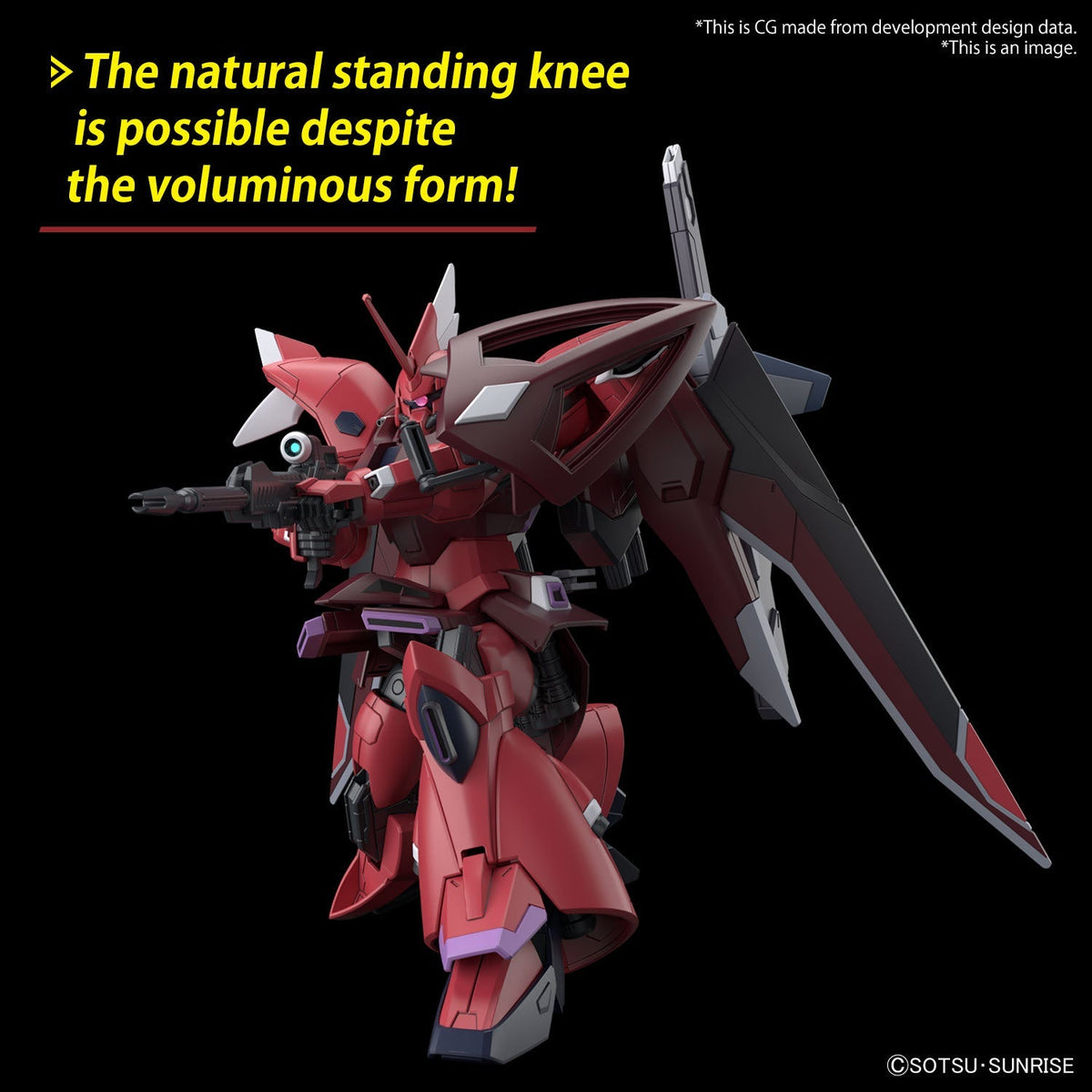 Gundam 1/144 HGUC #248 HGCE Seed Freedom ZGMF-2025/F Gelgoog Menace (Lunamaria Hawke Custom) Model Kit