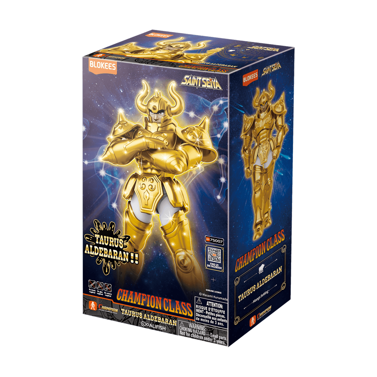 Saint Seiya Champion Class Taurus Aldebaran | Blokees